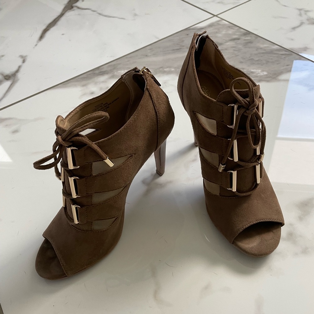 Suede Booties - Size 71/2. I Only Wore Once. - image 1